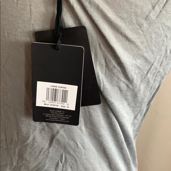 NWT Custo Barcelona Grey Dress - Picture 7 of 7